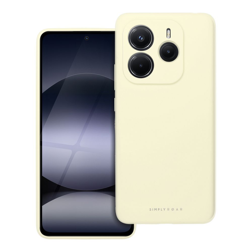 Husa Roar Cloud Skin pentru Xiaomi Redmi Note 14 5G Galben deschis
