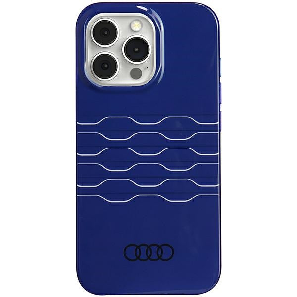 Husa Audi IML Magsafe pentru iPhone 13 Pro Max - Albastru
