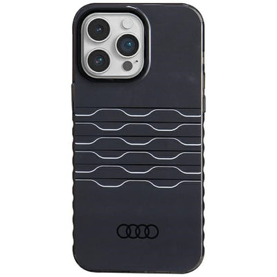 Husa Audi IML Magsafe pentru iPhone 14 Pro Max - Negru