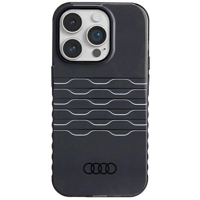 Husa Audi IML Magsafe pentru iPhone 14 Pro - Negru