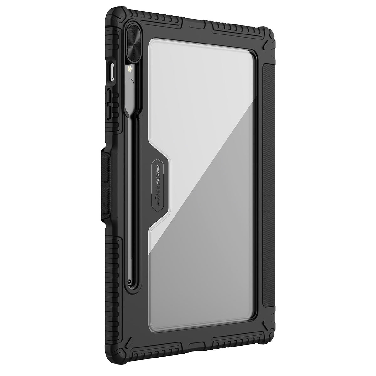 Husa Nillkin Bumper Leather Pro pentru Samsung Galaxy Tab S9+ - Negru