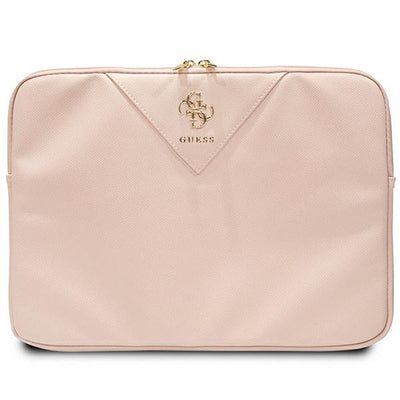 Husa laptop Guess Triangle 4G Cover pentru A 14" Laptop - Roz