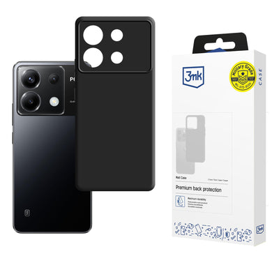 Husa 3mk Matt pentru Poco X6 5G - Negru