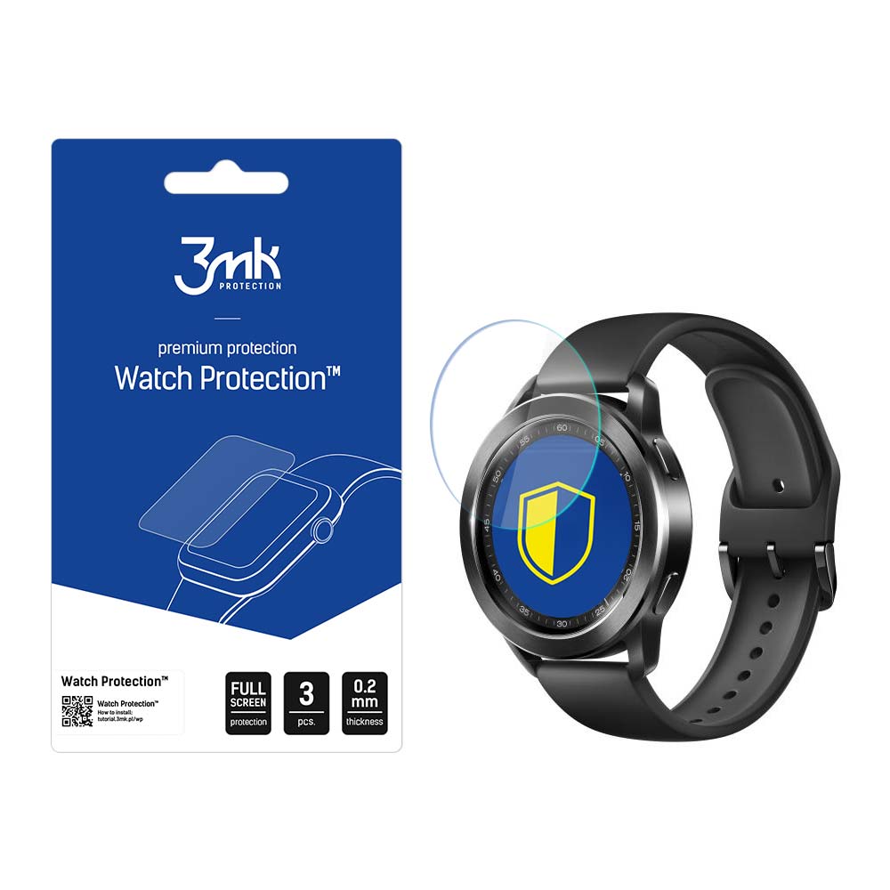 Folie 3mk Watch Protection™ V. Flexibleglass Lite Hybrid Glass pentru Xiaomi Watch S3