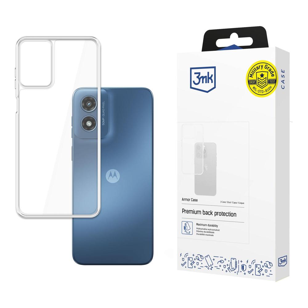 Husa 3mk Armor pentru Motorola Moto G Play 2024 - Transparent