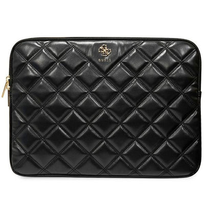 Husa laptop Guess Quilted 4G Cover pentru A 14" Laptop - Negru