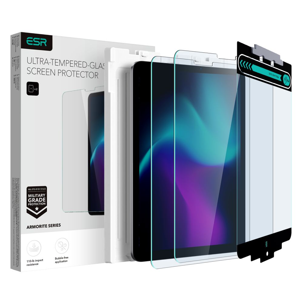 Folie ESR Armorite sticla pentru iPad Air 10.9'' 4/5 2020-2022 / Pro 11.2'' / 3/4 2020-2022