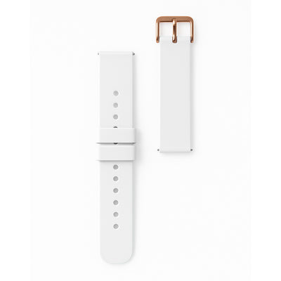 Curea Silicone pentru Huawei Watch GT2 / GT3 42mm - Alb