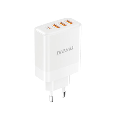Incarcator Dudao A5heu Network 3x Usb-a 1x Usb-c Pd20w - Alb