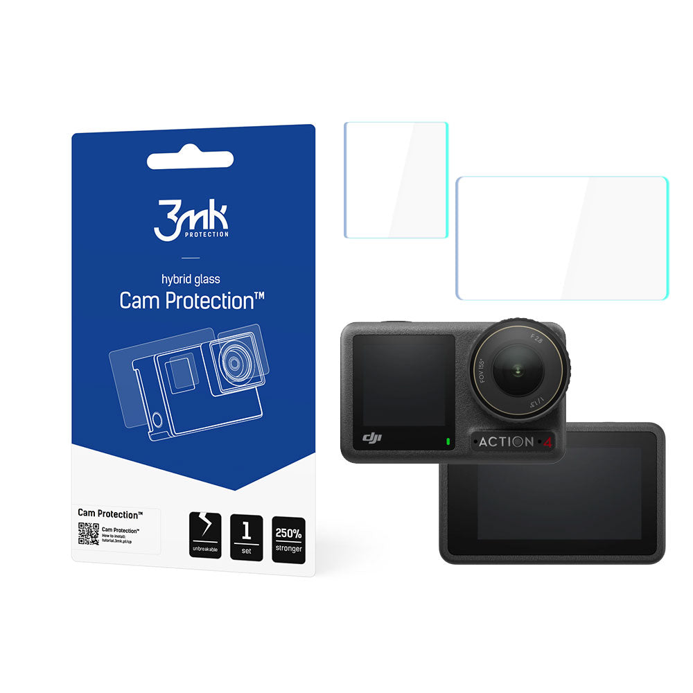 Folie 3mk Cam Protection Protective Glass pentru DJI Osmo Action 4