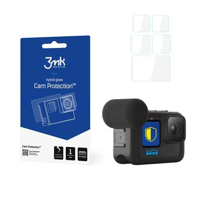 Folie 3mk Cam Protection Protective sticla pentru Gopro Hero 9 / 10 / 11