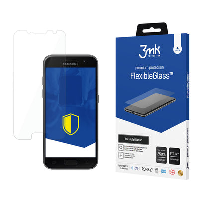 Folie Hybrid Glass 3mk Flexibleglass™ pentru Samsung Galaxy A3 2017