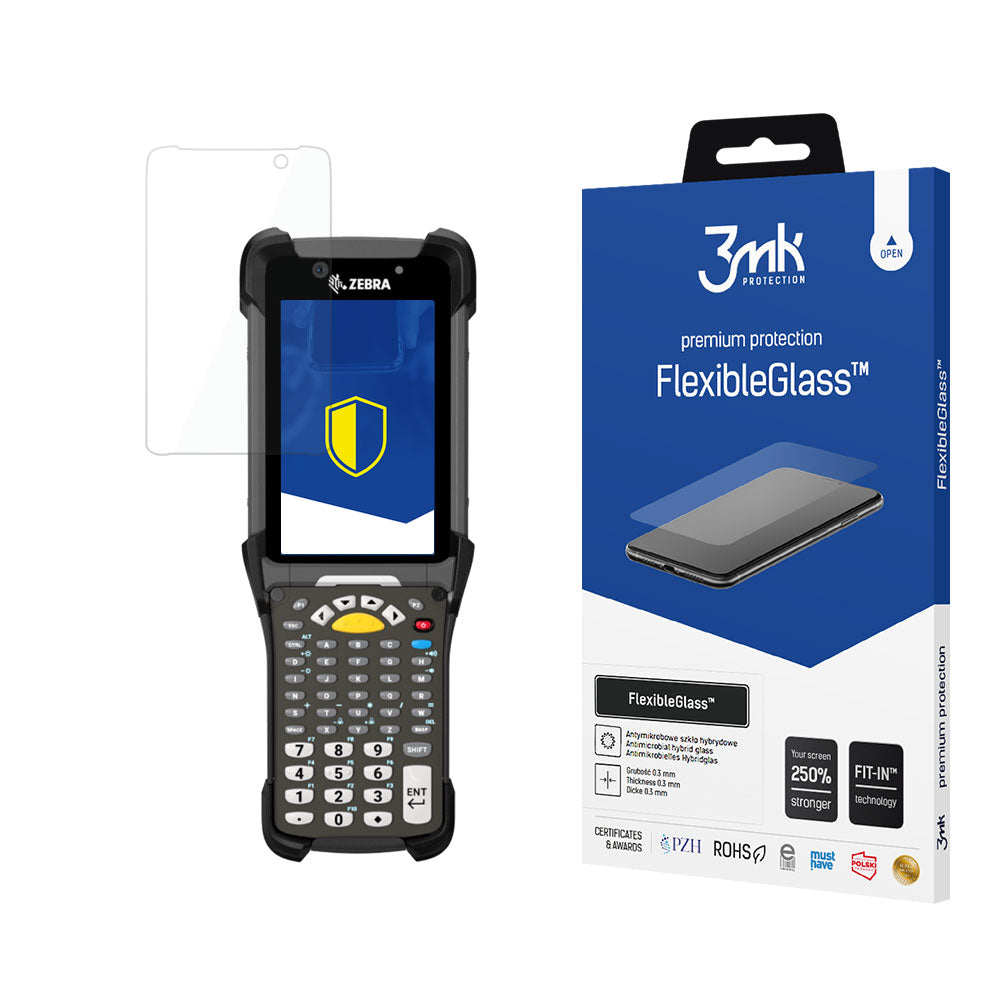 Folie 3mk Flexibleglass™ Hybrid Glass pentru Zebra /
