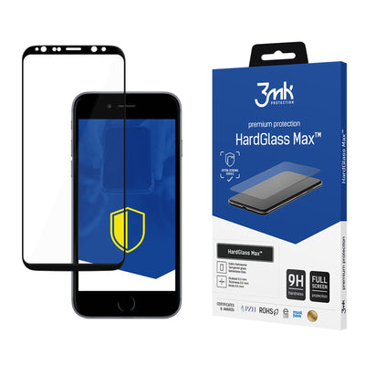 Folie 9H 3mk Hardglass Max™ Glass pentru Samsung Galaxy S8+