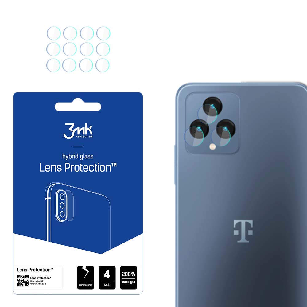 Folie 3mk Lens Protection™ Hybrid Camera Glass pentru T-mobile T Phone Pro 5G / Revvl 6 Pro 5G