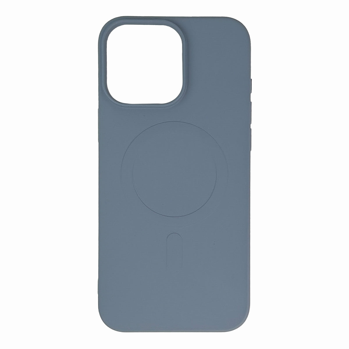 Husa Liquid Silicone Magsafe pentru iPhone 16 Pro Max - Gri deschis