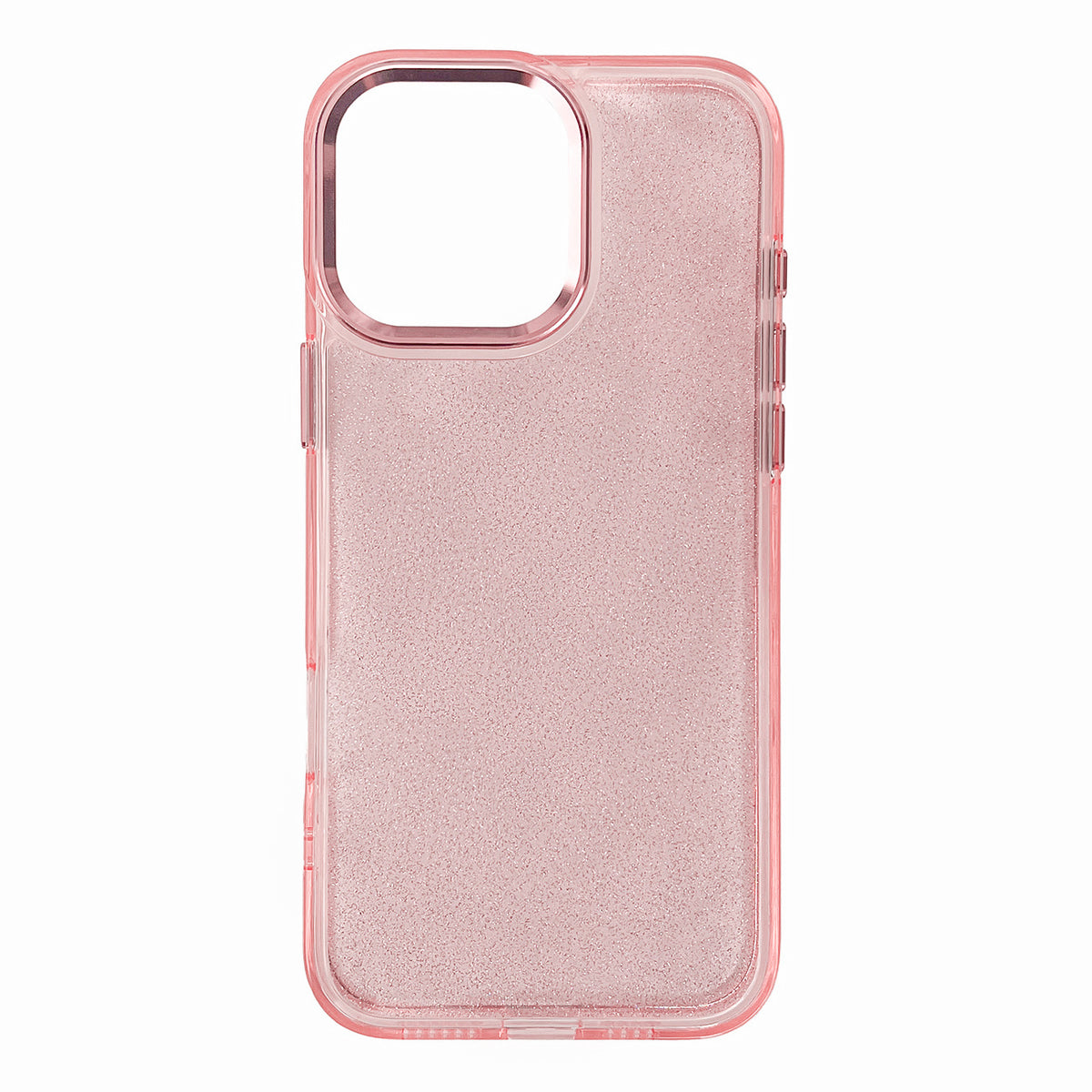 Husa Glitter pentru iPhone 16 Pro Max - Roz cu Glitter