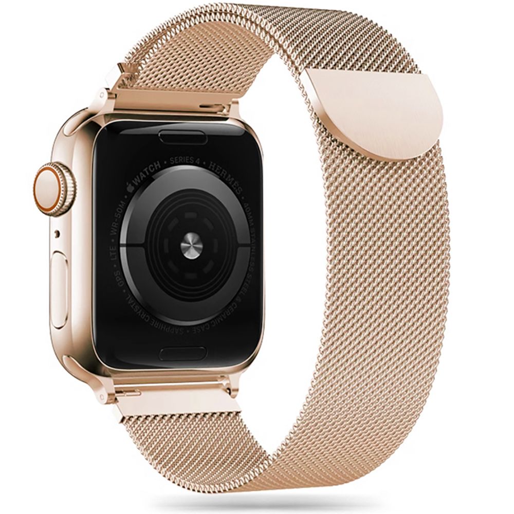Curea Tech-protect Milaneseband pentru Apple Watch 4 / 5 / 6 / 7 / 8 / 9 / SE / Ultra 1 / 2 (42/44/45/49 Mm) - Auriu