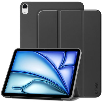 Husa Tech-protect Smartcase pentru iPad Air 10.9" 2020-2022 / 11" 2024 - Negru