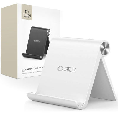 Suport auto Tech-protect Z1 Universal Smartphone/Tablet Stand - Alb