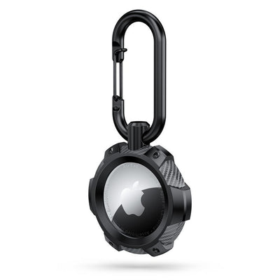 Husa Tech-protect Tpucarbon pentru Apple AirTag - Negru