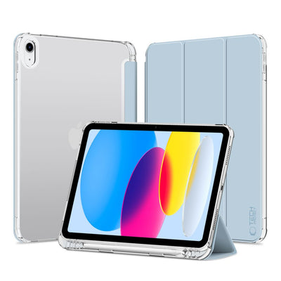 Husa Tech-protect SC Pen Hybrid pentru iPad 10.9" 2022 - Albastru deschis