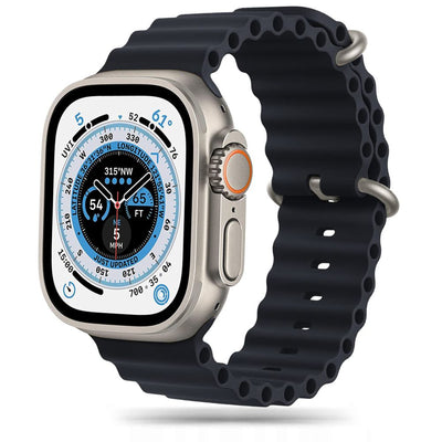 Curea Tech-protect Iconband Pro pentru Apple Watch 4 / 5 / 6 / 7 / 8 / 9 / SE / Ultra 1 / 2 (42/44/45/49 Mm) - Negru