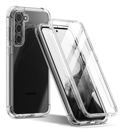 Husa Tech-protect Kevlar pentru Samsung Galaxy S23+ - Transparent