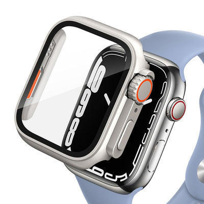 Husa Tech-protect Defense360 pentru Apple Watch 4 / 5 / 6 / SE (44mm) - Titanium Portocaliu
