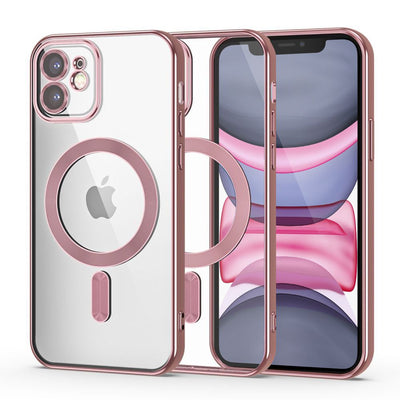 Husa Tech-protect Magshine Line Magsafe iPhone 11 - Roz