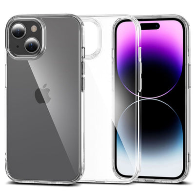 Husa Tech-protect Flexair Hybrid iPhone 15 - Transparent