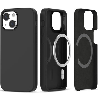 Husa Tech-protect Silicone Magsafe pentru iPhone 13 / 14 - Negru