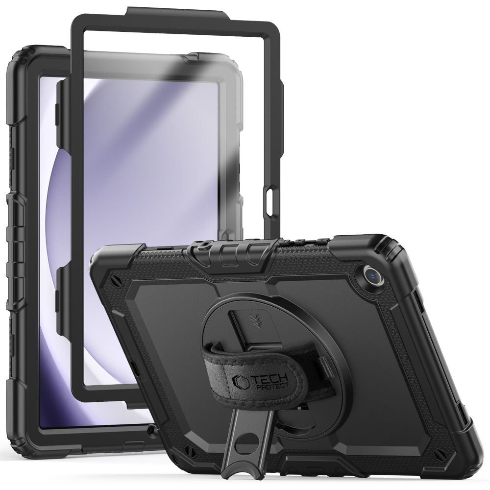 Husa Tech-protect Solid360 pentru Samsung Galaxy Tab A9+ 11.0 X210 / X215 / X216 - Negru