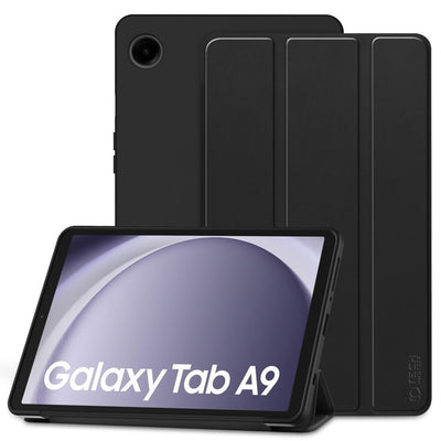 Husa Tech-protect Smartcase pentru Samsung Galaxy Tab A9 8.7" X110 / X115 - Negru
