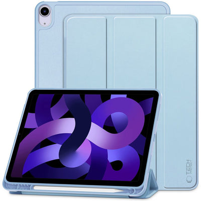 Husa Tech-protect Smartcase Pen pentru iPad Air 10.9” (2020/2022) / 11” (2024/2025/2026) - Albastru