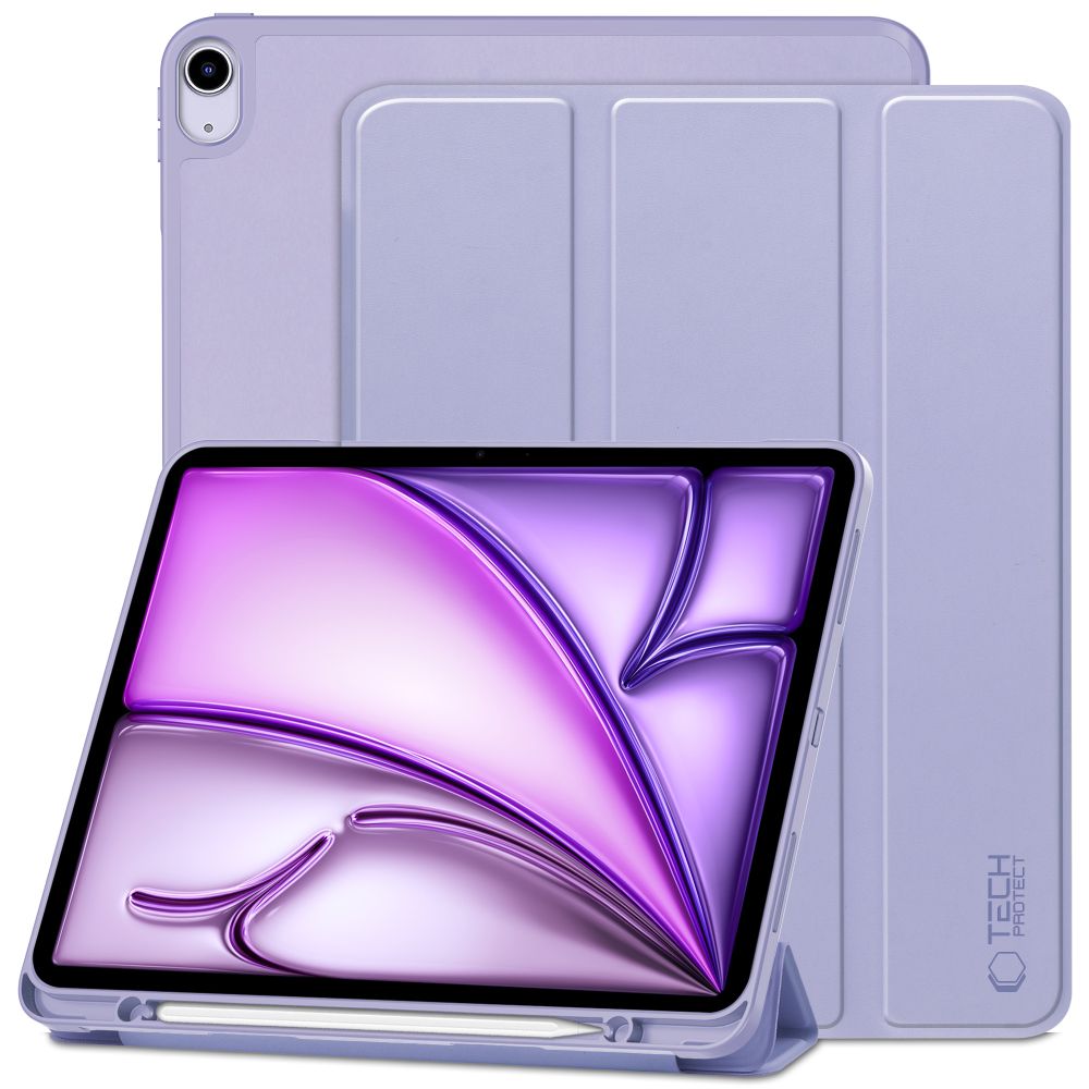 Husa Tech-protect SC Pen pentru iPad Air 13" (2024/2025/2026) - Mov