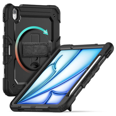 Husa Tech-protect Solid360 pentru iPad Air 11" (2024/2025/2026) - Negru