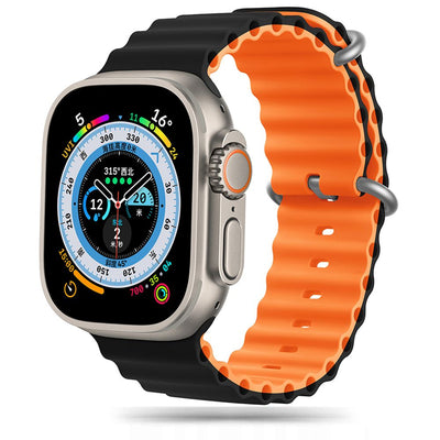 Curea Tech-protect Iconband Pro pentru Apple Watch 4 / 5 / 6 / 7 / 8 / 9 / SE / Ultra 1 / 2 (42/44/45/49 Mm) - Portocali