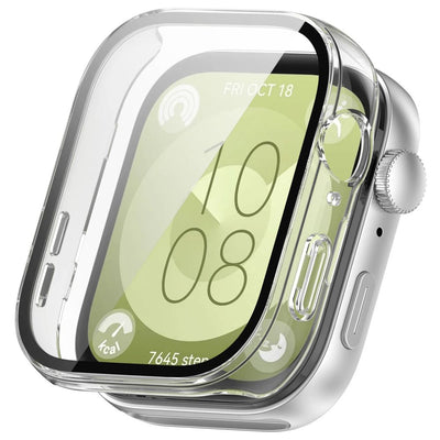 Husa Tech-protect Defense360 pentru Huawei Watch Fit 3 - Transparent