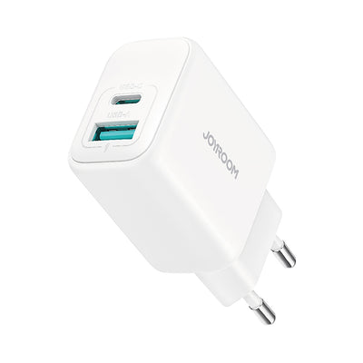 Incarcator Joyroom Network Usb-c / Usb-a 20W PD / QC 3.0 - Alb