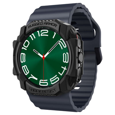 Husa Spigen Rugged Armor pentru Samsung Galaxy Watch Ultra (47mm) - Matte Negru
