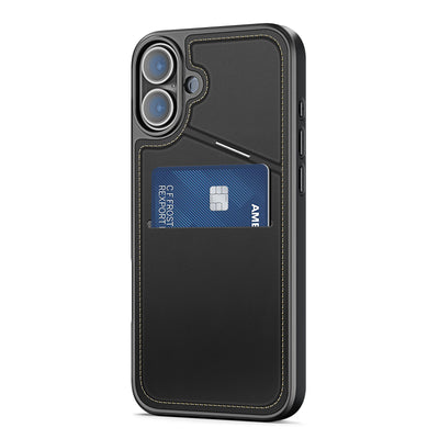 Husa Dux Ducis Rafi II Mag cu Magsafe pentru iPhone 16 - Negru