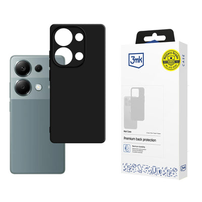 Husa 3mk Matt pentru Xiaomi Redmi Note 13 Pro - Negru