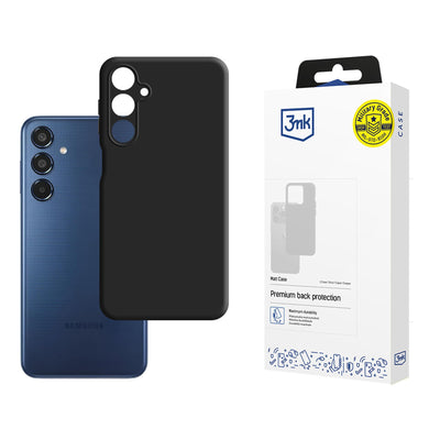 Husa 3mk Matt pentru Samsung Galaxy M35 5G - Negru