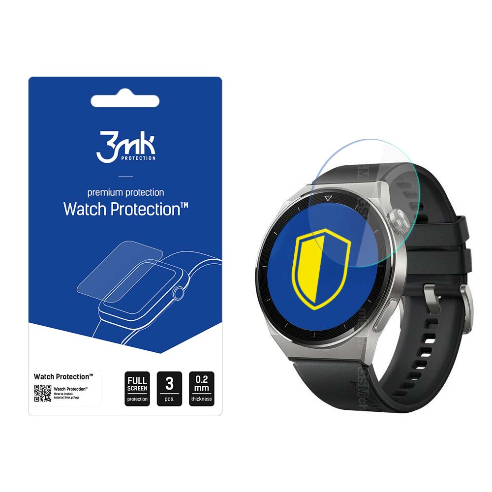 Folie 3mk Watch Protection™ V. Flexibleglass Hybrid Glass On Huawei Watch GT 3 Pro 46 Mm