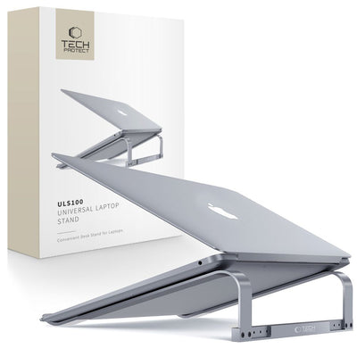 Suport auto Tech-protect Universal Laptop Stand pentru Up To 16" - Gri