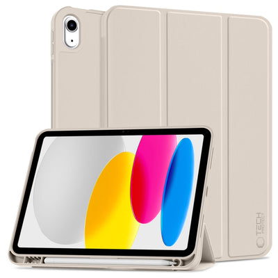 Husa Tech-protect SC Pen pentru iPad 10.9" 2022 - Bej