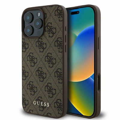Husa Guess 4G Classic iPhone 16 Pro - Maro