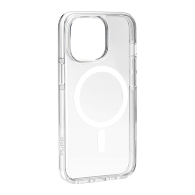 Husa Puro Lite Mag Pro Magsafe Silicone pentru iPhone 15 Pro Max - Transparent