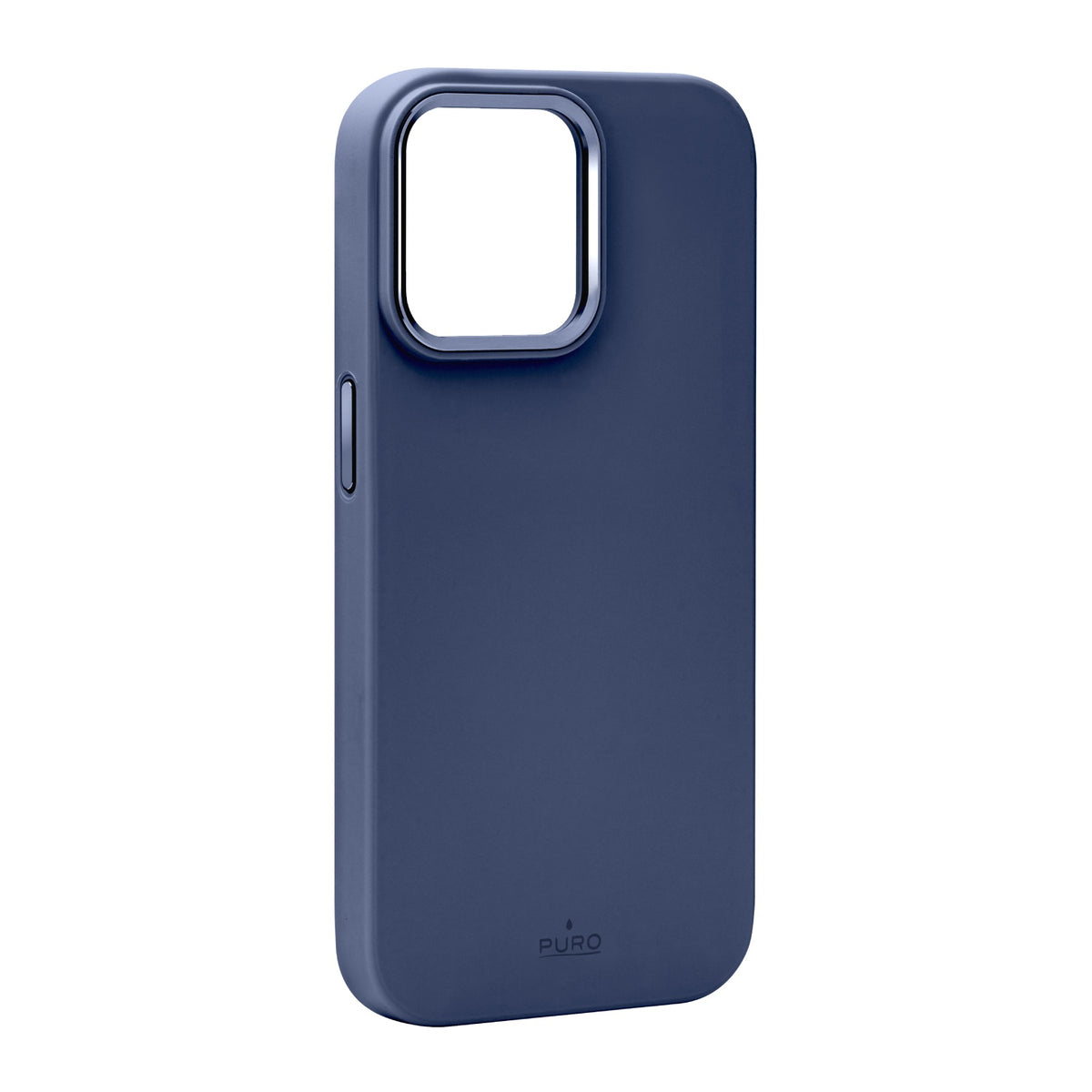 Husa Puro Icon Mag Pro Magsafe Silicone pentru iPhone 15 Pro Max - Albastru inchis